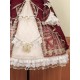 Wheat Field Baroque Palace Open Front One Piece(Pre-Made/Full Payment Without Shipping)